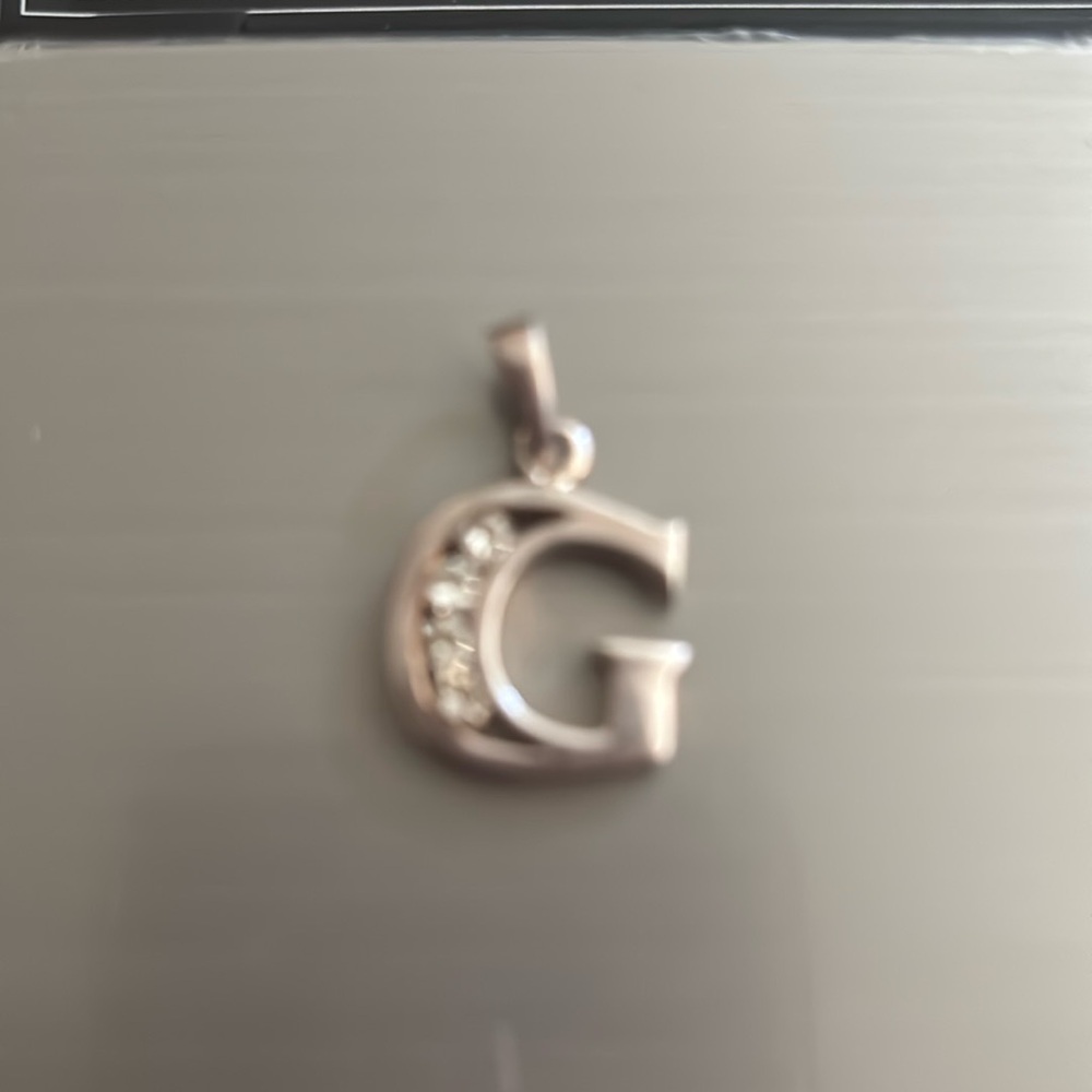 Solid Silver Charm - image 1